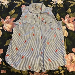 🔴 Bass Lobster Button Down